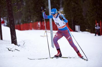 Наталья Матвеева выступила на этапе Кубка мира по лыжным гонкам в Эстонии